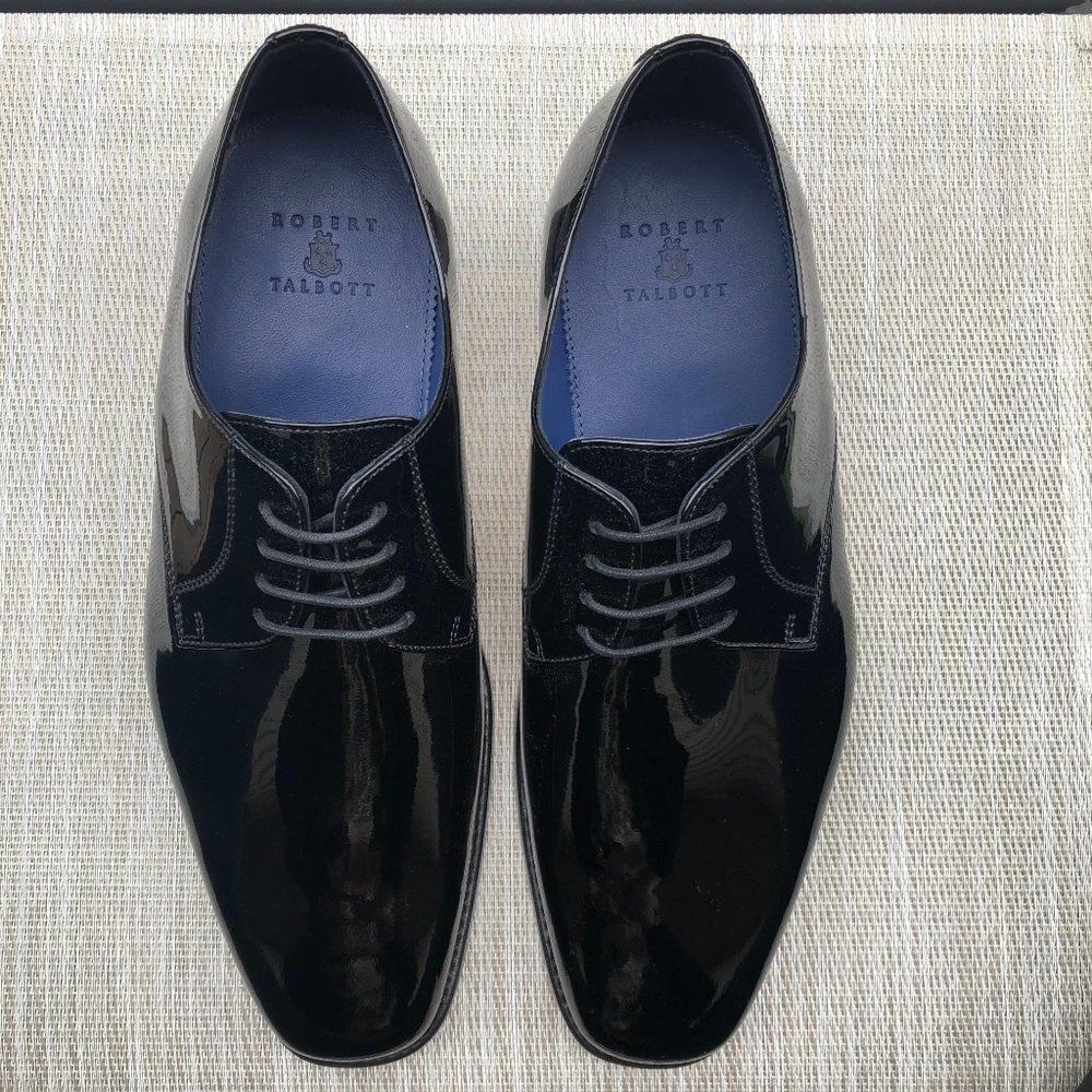 ROBERT TALBOTT Alameda Plain Toe Derby Shoe
